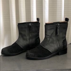 Kelsi Dagger Suede/Leather Boots